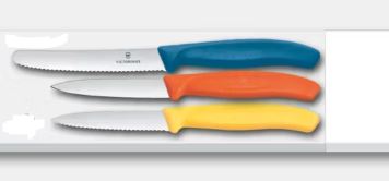 Victorinox Paring Knife Multicolor 11cm Set of 3