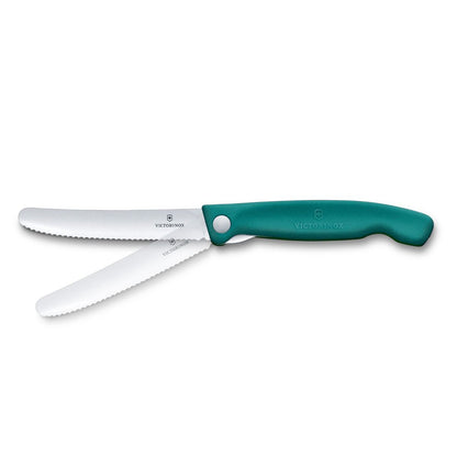 Victorinox Folding Picnic Knife Kale Green 11cm