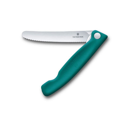 Victorinox Folding Picnic Knife Kale Green 11cm