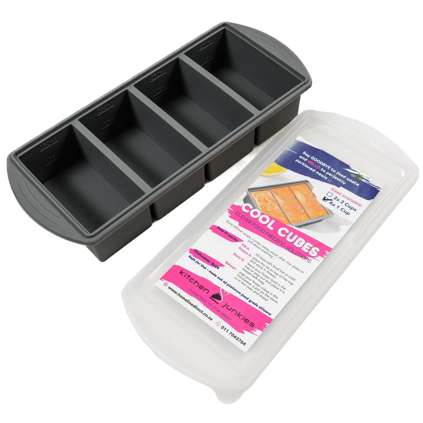 Kitchen Junkies Cool Cubes 4x4 Cubes