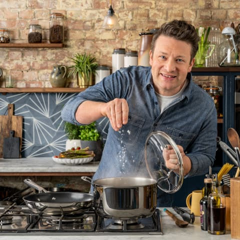 Tefal Jamie Oliver 5 Piece Set Stainless Steel