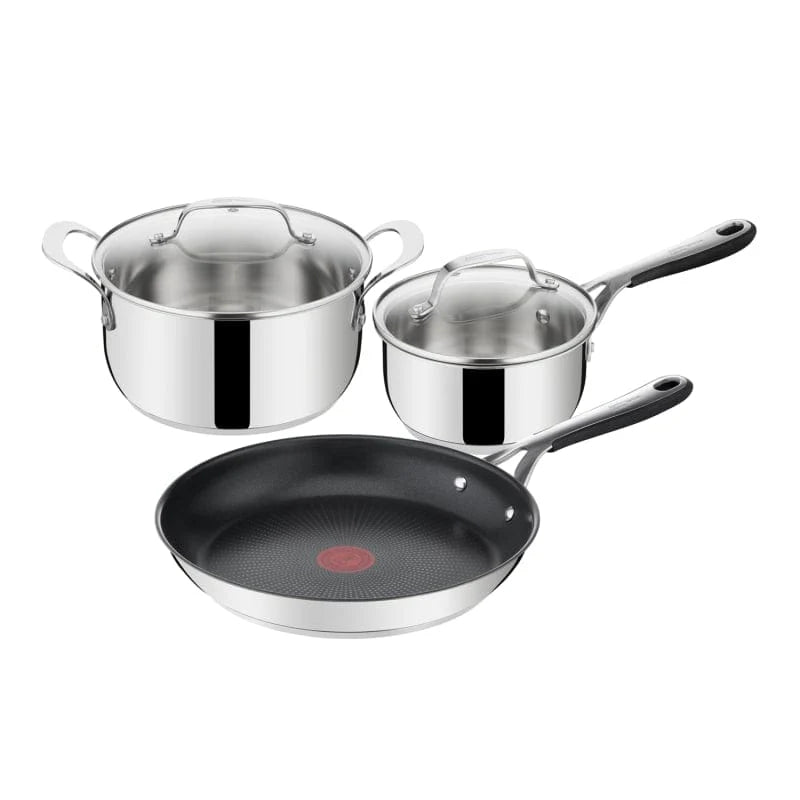 Tefal Jamie Oliver 5 Piece Set Stainless Steel – Kitchenique
