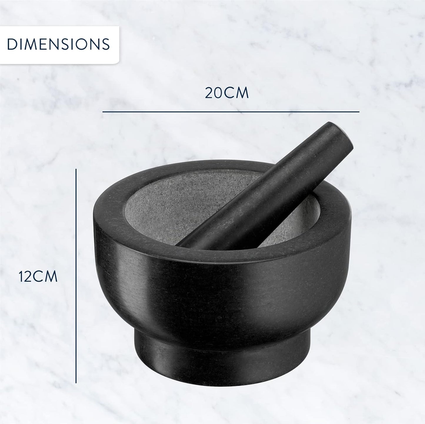 Tefal Jamie Oliver Pestle and Mortar 20cm