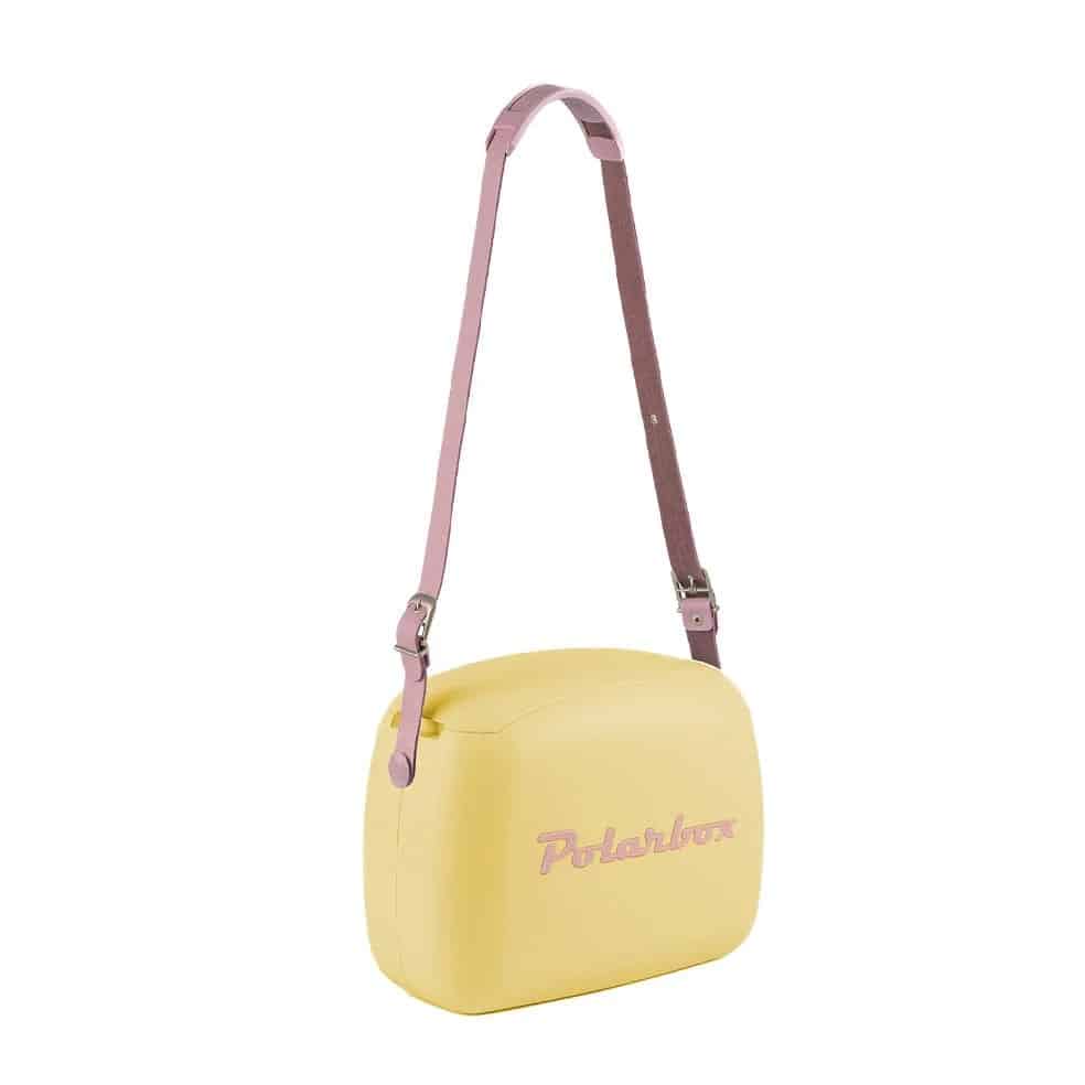 Polarbox Retro Cooler & 2 Lunch 6L Yellow Rosa