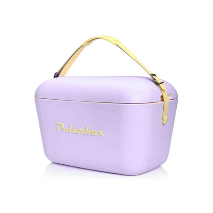Polarbox Retro Cooler 20L Purple& Orange Strap