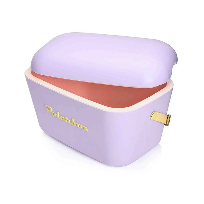 Polarbox Retro Cooler 20L Purple& Orange Strap