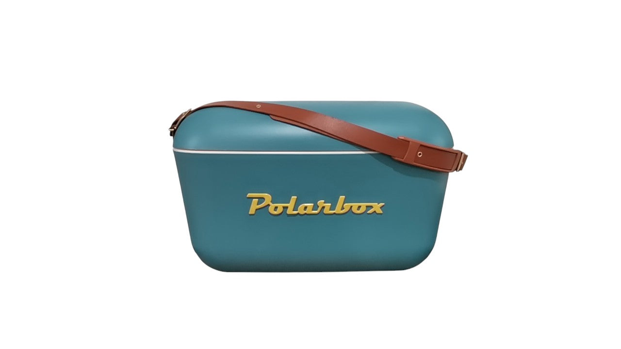 Polarbox Retro Cooler 20L Marine & Yellow