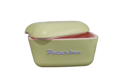 Polarbox Retro Cooler 20L Lime & Lilac