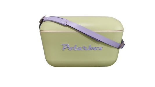 Polarbox Retro Cooler 20L Lime & Lilac