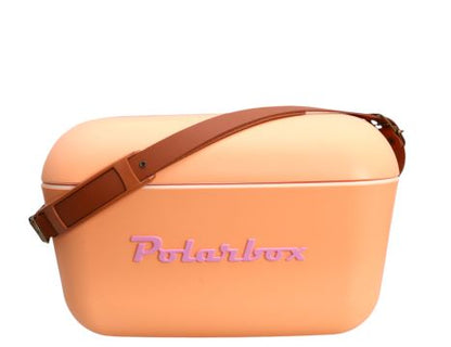 Polarbox Retro Cooler 12L Orange Sorbet&Baby Pink