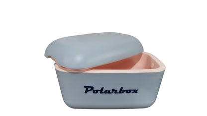 Polarbox Retro Cooler 12L Denim & Dark Blue