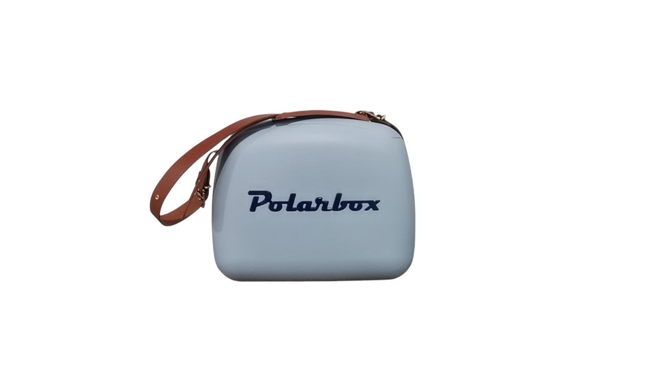Polarbox Retro Cooler 6L Denim Blue & Dark Blue