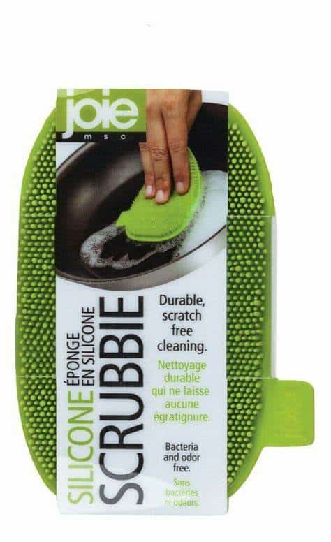 Joie Sponge Scrub Silicone Green