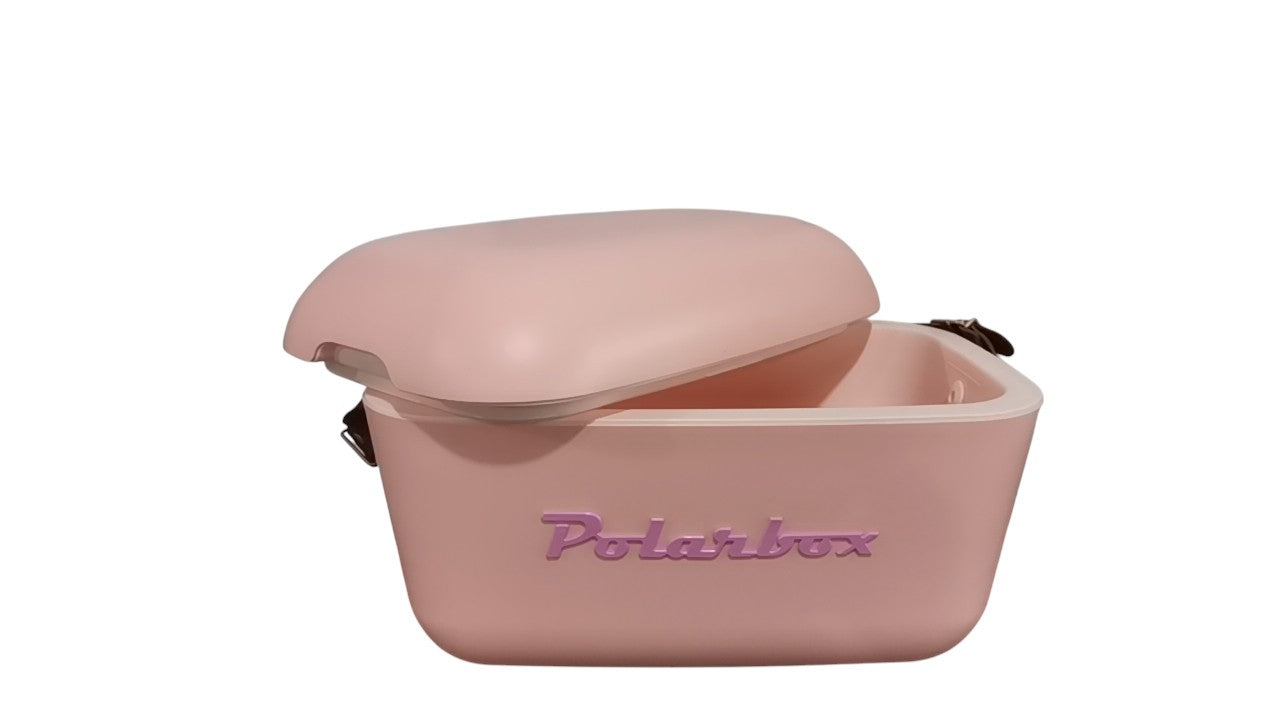 Polarbox Retro Cooler 12L Rosa & Baby Purple