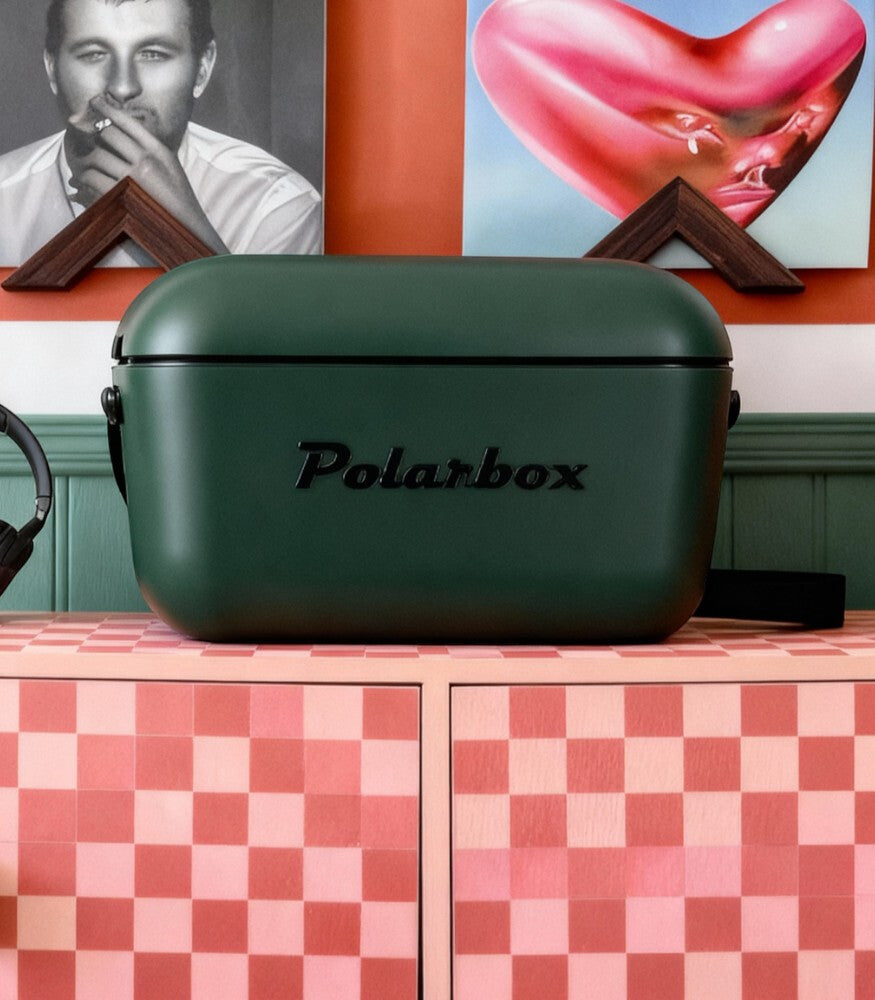 Polarbox Retro Cooler 20L Forest Black