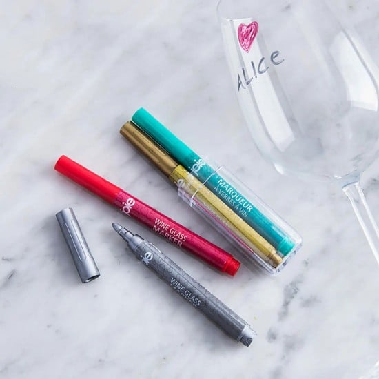 Joie Wine Glass Markers 4 Piece