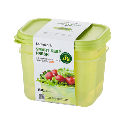 LocknLock Freezer Fresh Block Rectangular 640ml