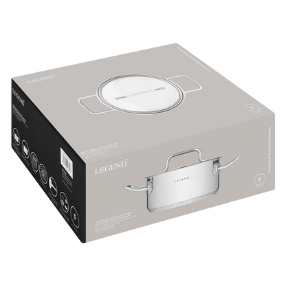 Legend Professional Chef 18cm Casserole 2L