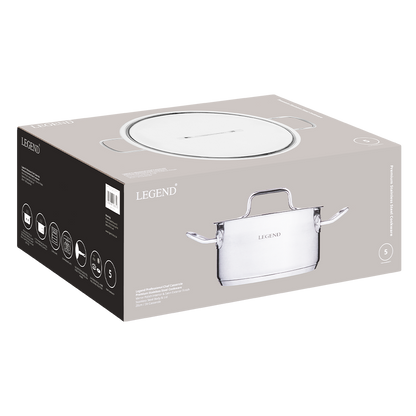 Legend Professional Chef 20cm Casserole 3L