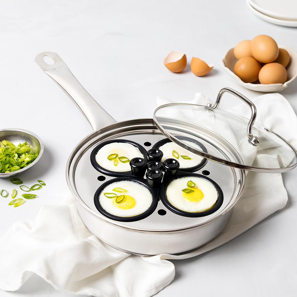 Legend Professional Chef 20cm Egg Poacher 4 Cup