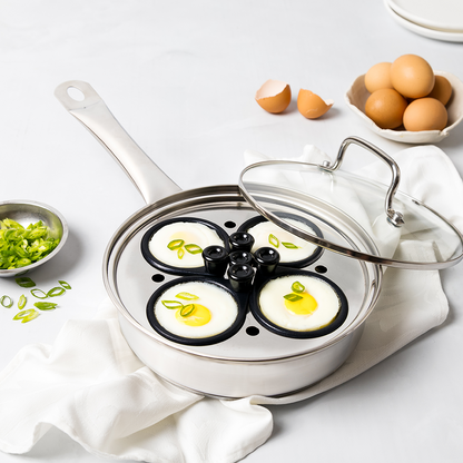 Legend Professional Chef 20cm Egg Poacher 4 Cup