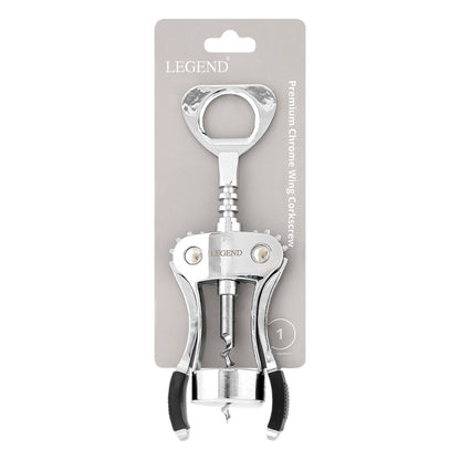 Legend Premium Chrome Winged Corkscrew