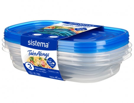 Sistema Klip It Plus 3 Pack 950ml