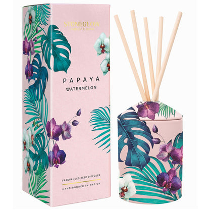 Stoneglow Reed Diffuser Papaya Watermelon 200ml