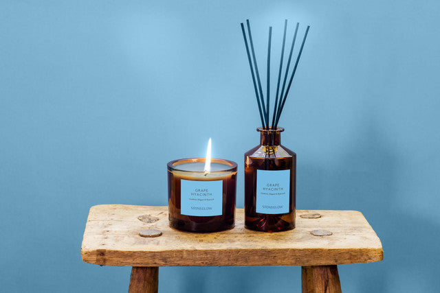 Stoneglow Grape Hyacinth Tumbler