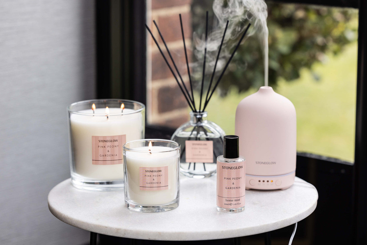 Stoneglow Pink Peony & Gardenia Tumbler