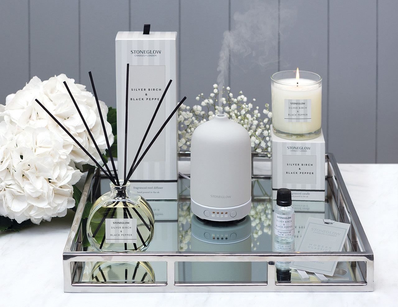 Stoneglow Silver Birch & Black Pepper Tumbler