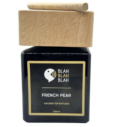 Diffuser Wooden Top 200ml French Pear