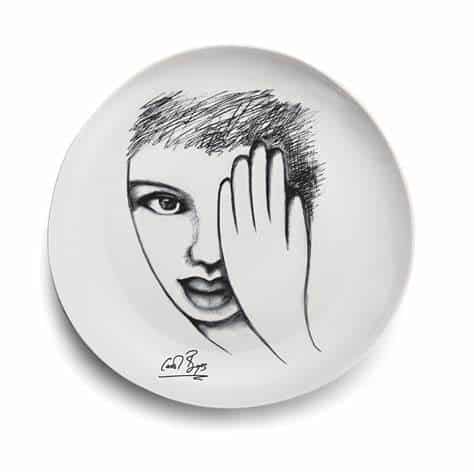 Carrol Boyes Dinner Plate An Eye 4 Detail