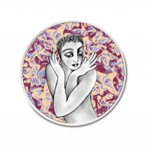 Carrol Boyes Platter Round Flutter 28cm