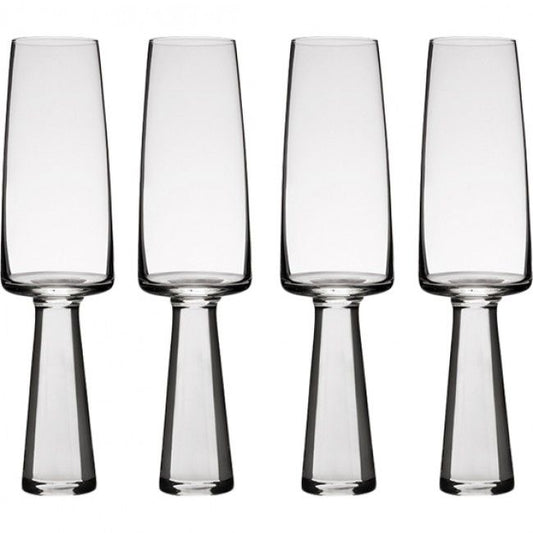 Carrol Boyes Champagne Flute Baobab Set 4