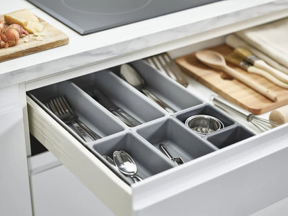 Joseph Joseph Blox Drawer Organiser Set Grey