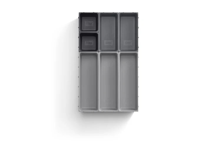 Joseph Joseph Blox Drawer Organiser Set Grey