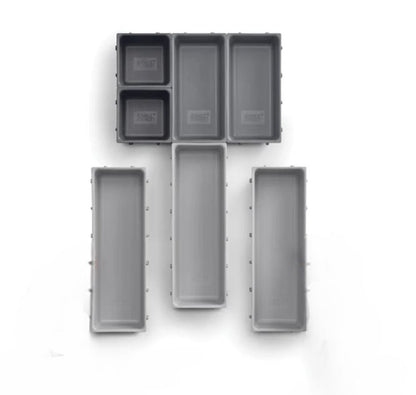 Joseph Joseph Blox Drawer Organiser Set Grey