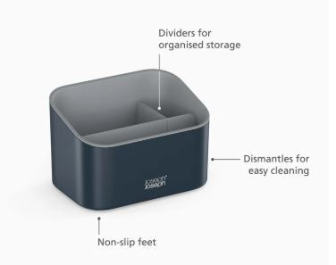 Joseph Joseph SinkStore Tiered Sink Tidy Grey