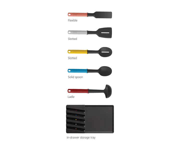 Joseph Joseph Elevate In Drawer Utensil Set