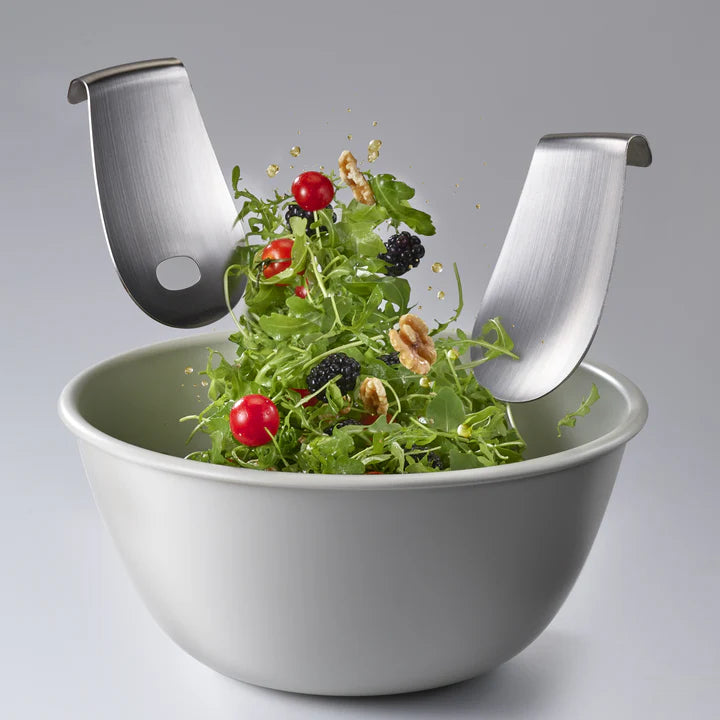 Joseph Joseph Uno Salad Bowl & Servers Set Stone