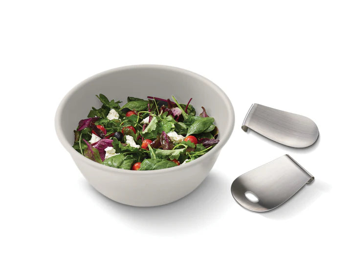 Joseph Joseph Uno Salad Bowl & Servers Set Stone
