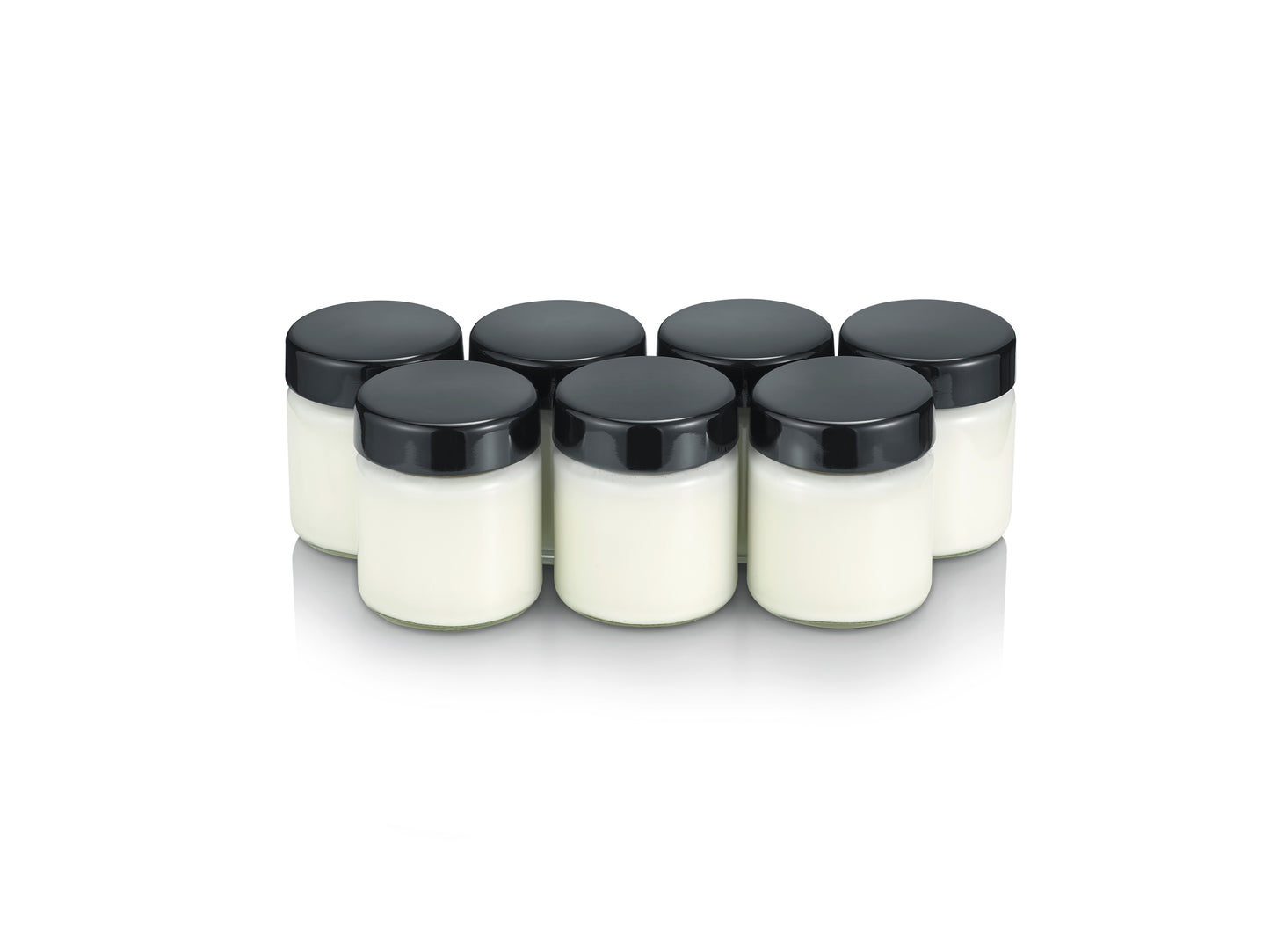 Severin Spare Glasses for Yoghurt Maker Black