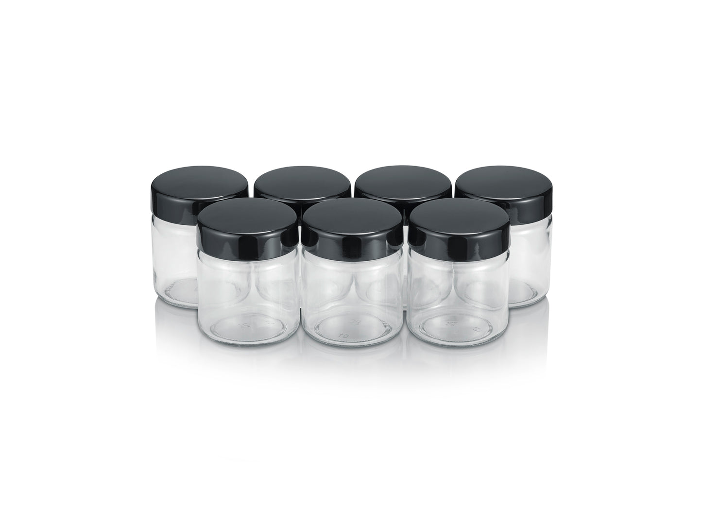 Severin Spare Glasses for Yoghurt Maker Black