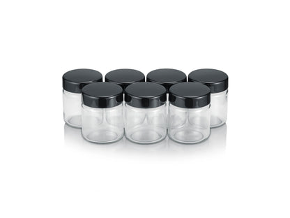 Severin Spare Glasses for Yoghurt Maker Black