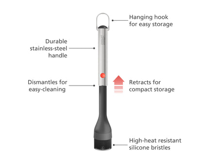 Joseph Joseph GrillOut BBQ Silicone Basting Brush