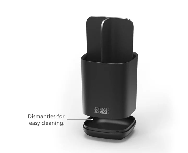 Joseph Joseph EasyStore Toothbrush Holder Black