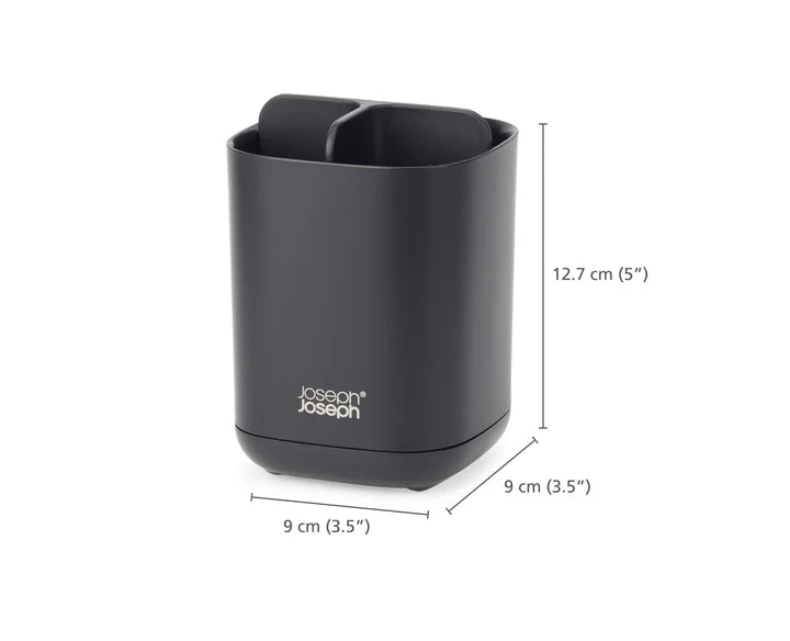 Joseph Joseph EasyStore Toothbrush Holder Black