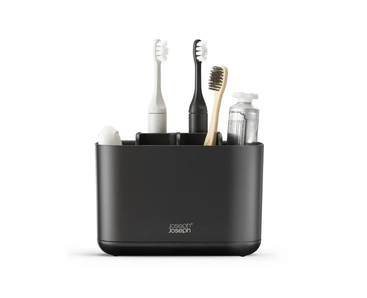 Joseph Joseph EasyStore Toothbrush Holder Black
