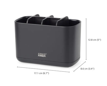 Joseph Joseph EasyStore Toothbrush Holder Black